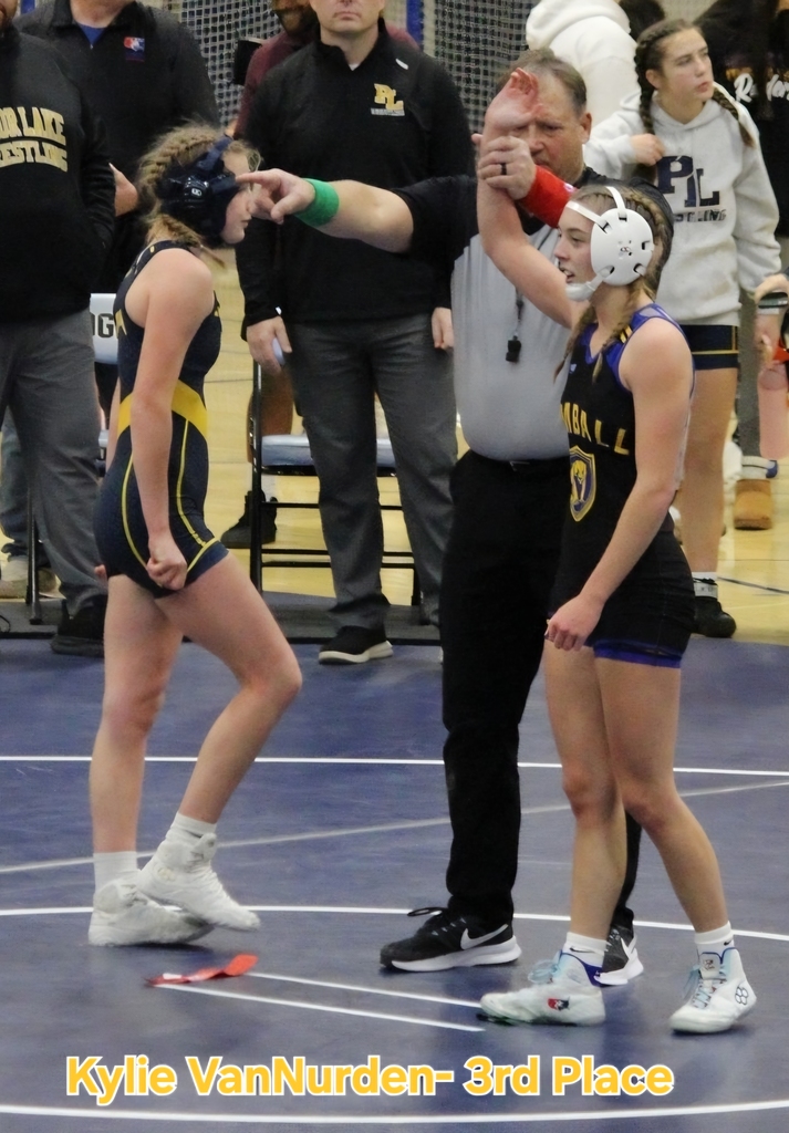 Kylie VanNurden- 3rd place