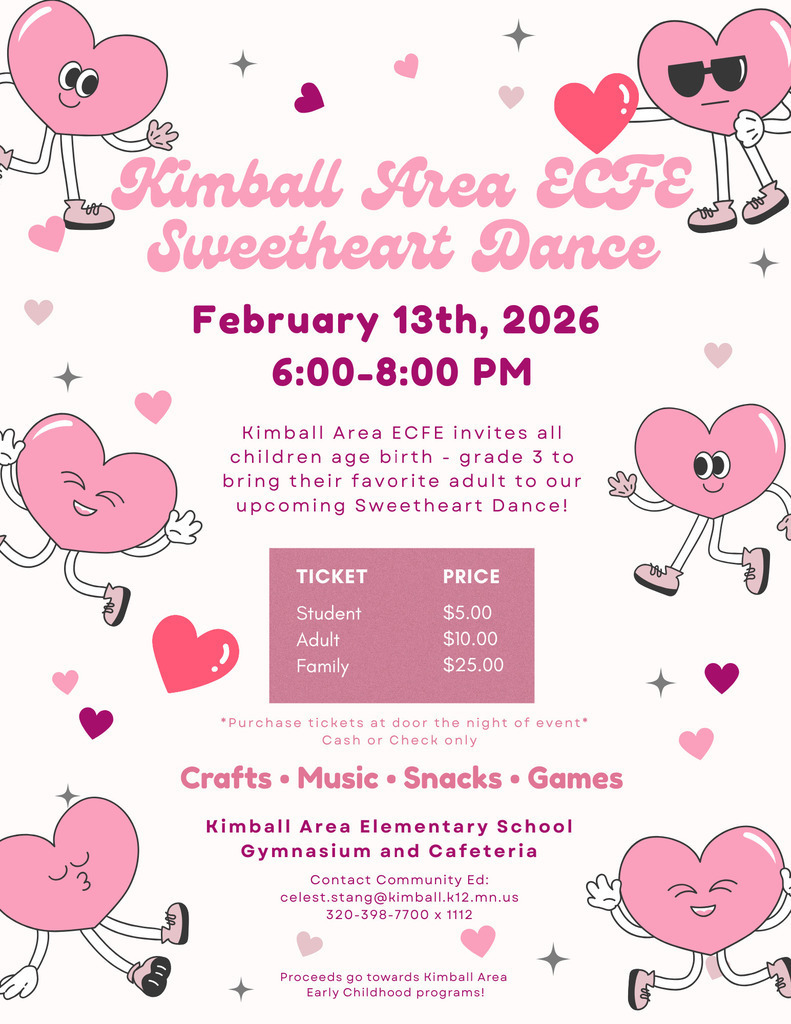 Sweetheart Dance - Feb. 13