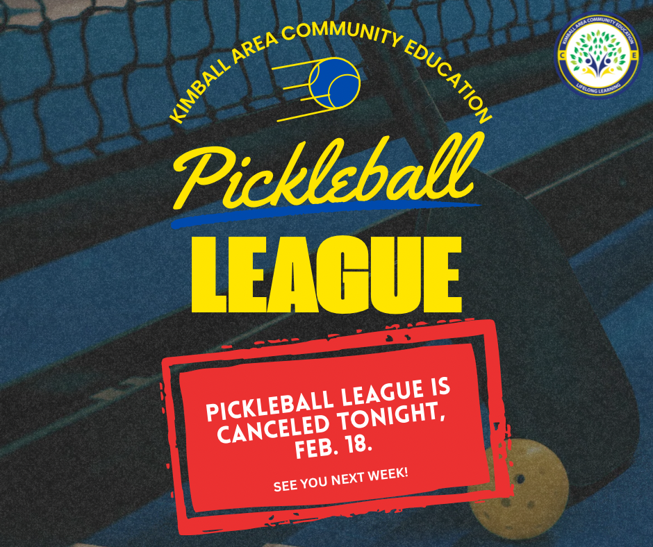 Pickleball League Canceled Tonight