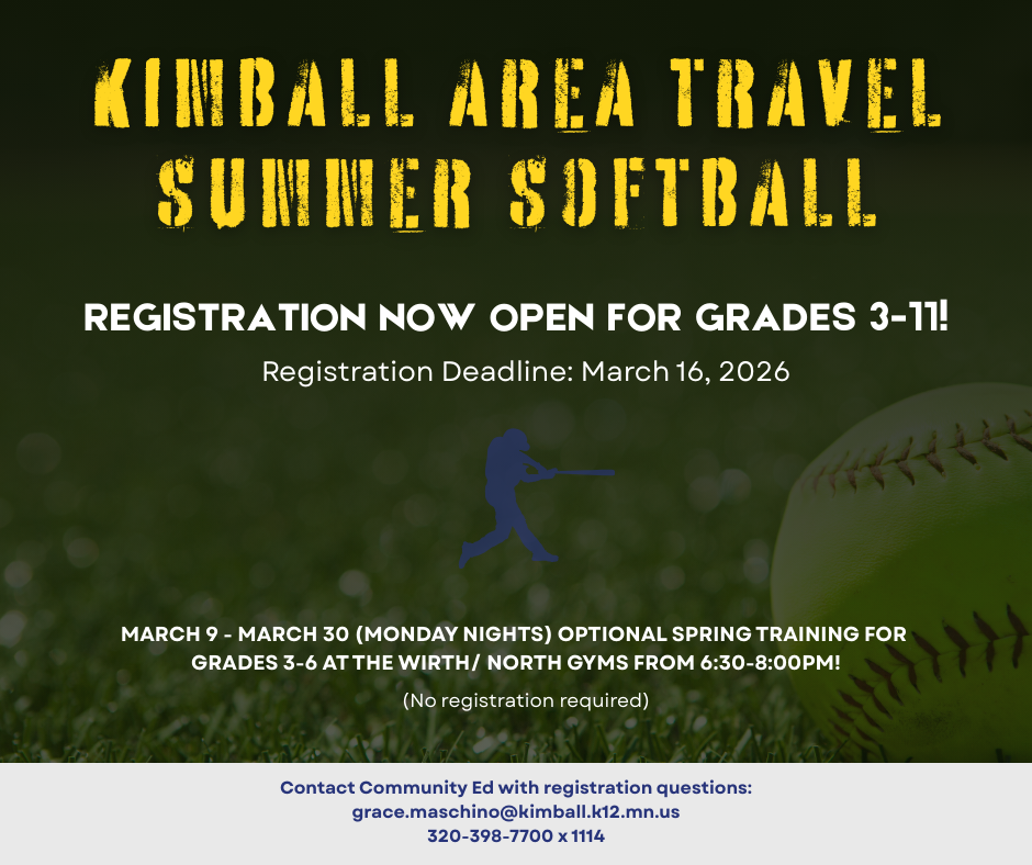 Softball Registration