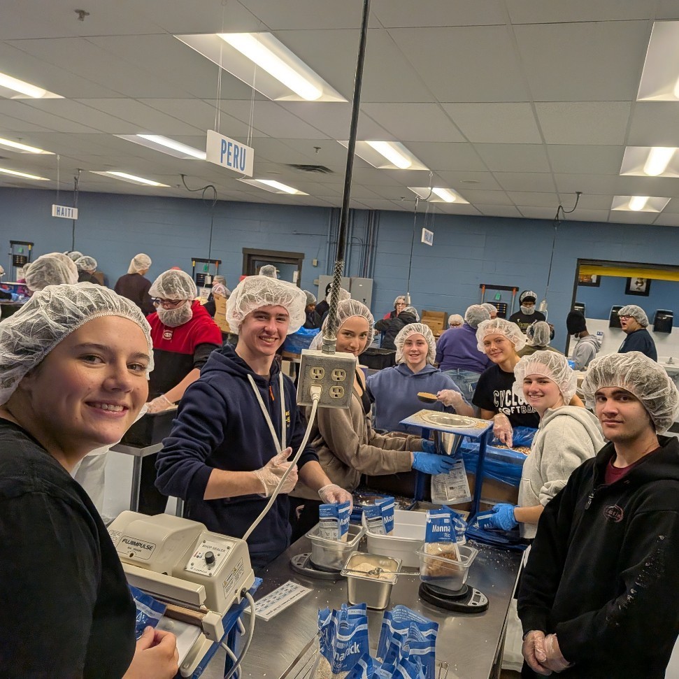 Seniors at Feed My Starving Children