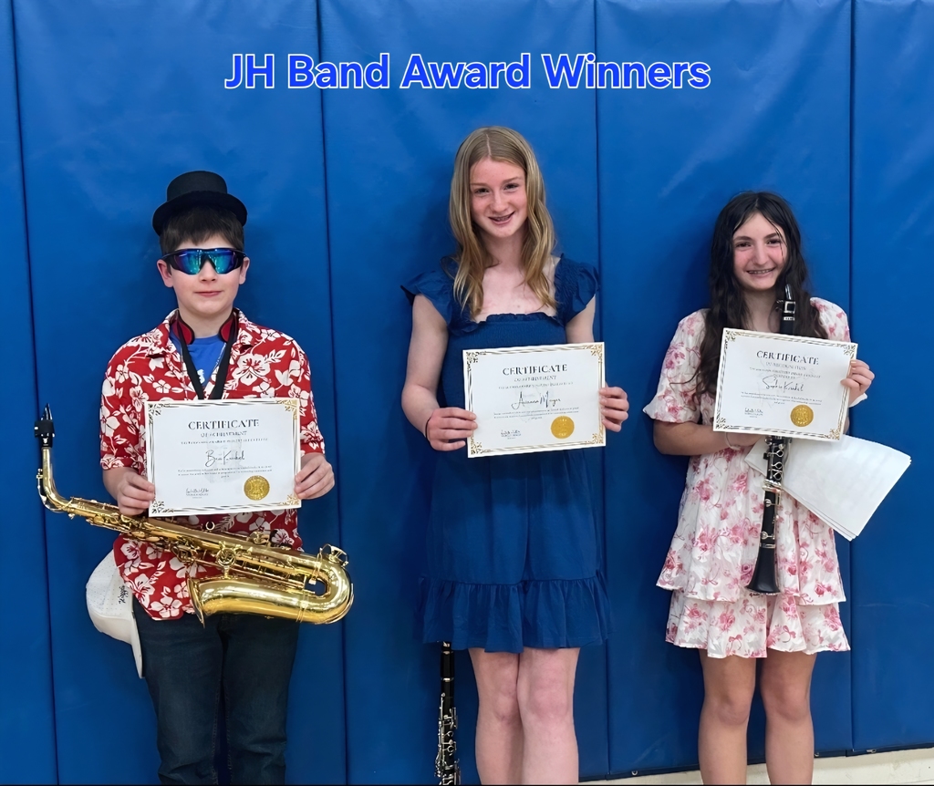 JH Band Award winners 