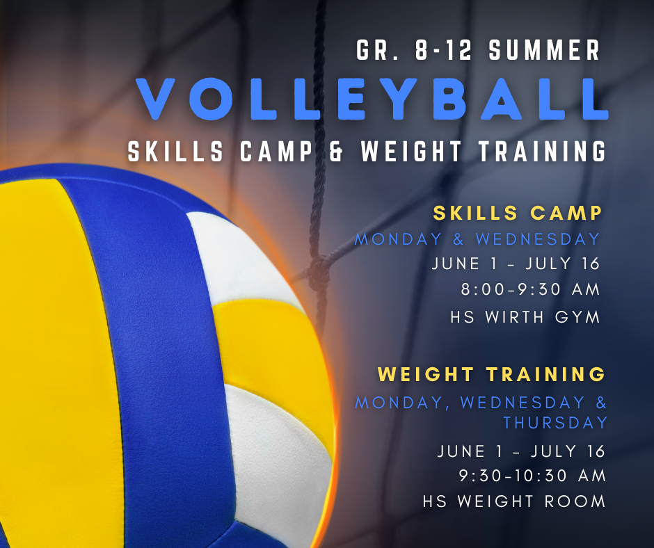 Gr 8-12 Volleyball Camp
