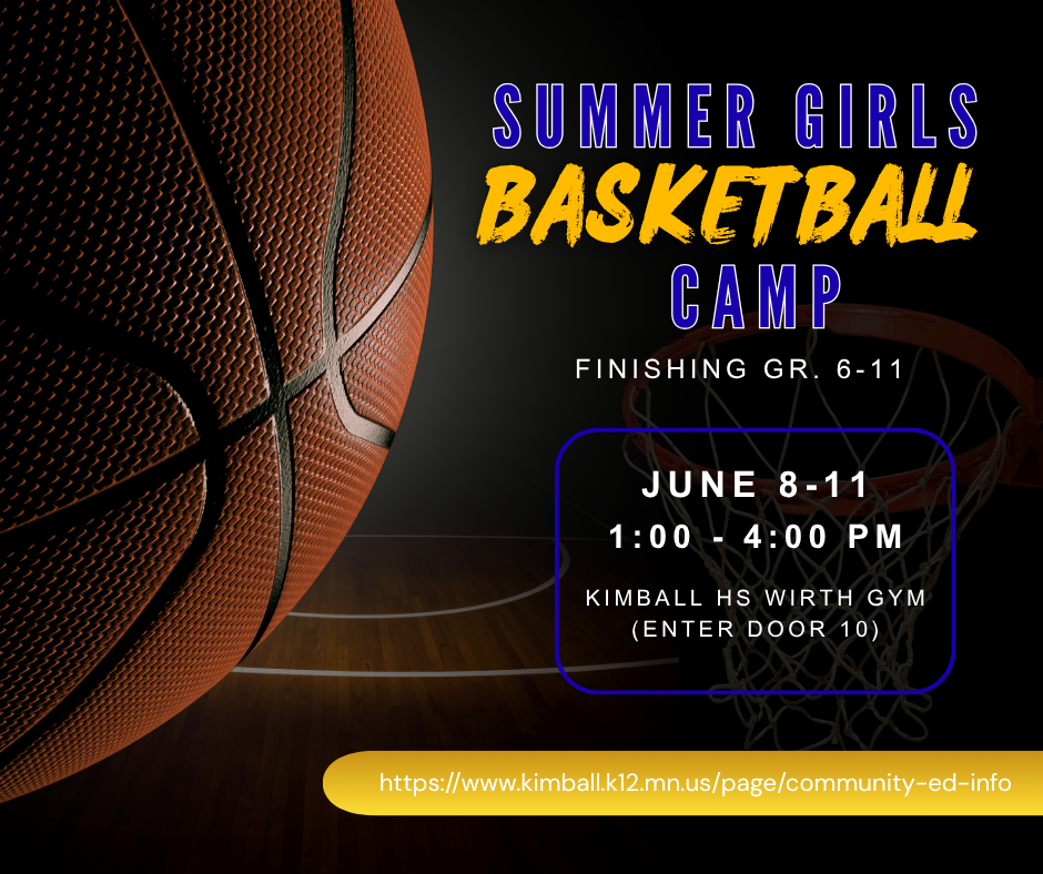 Summer Girls Basketball Camp (Finishing Gr. 6-11) 