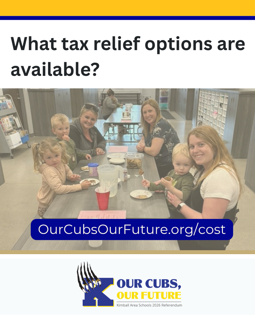 What tax relief options are available? Visit ourcubsourfuture.org/cost to learn more