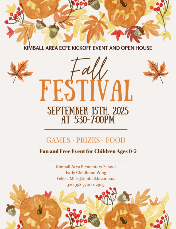 ECFE Fall Festival