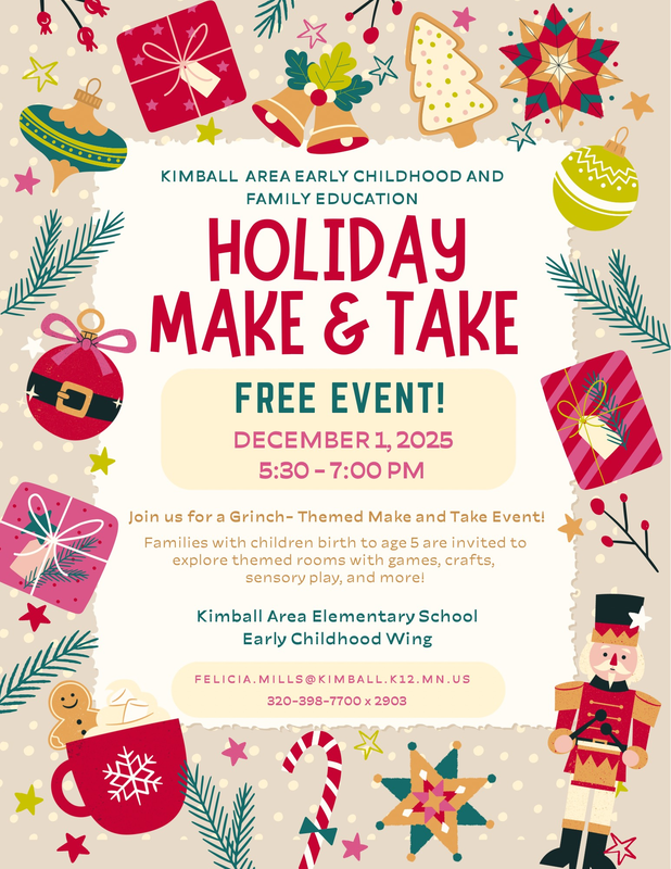 Holiday Make & Take - Dec. 1