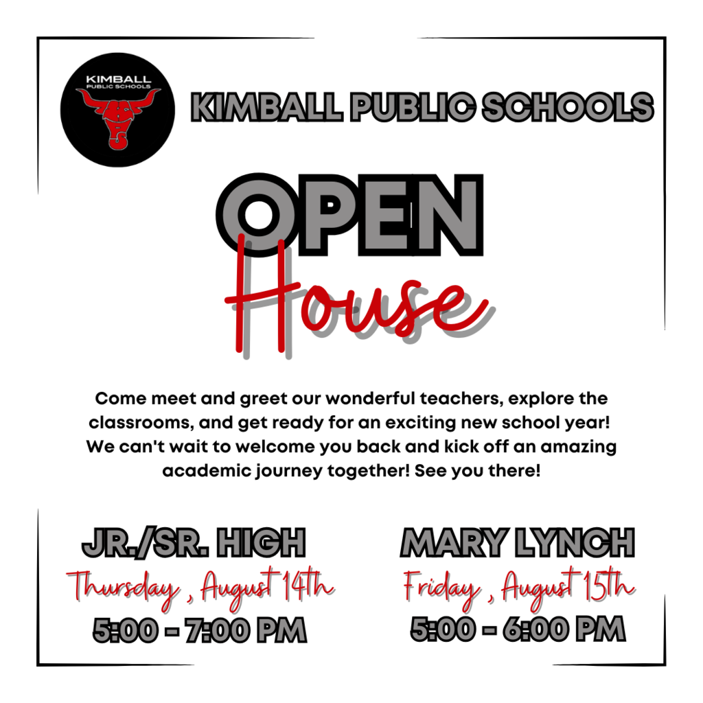 Open House Information