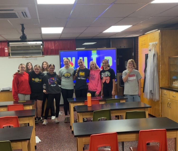 Hidden Valley getting  our movement in today during ranches by playing Just Dance! 