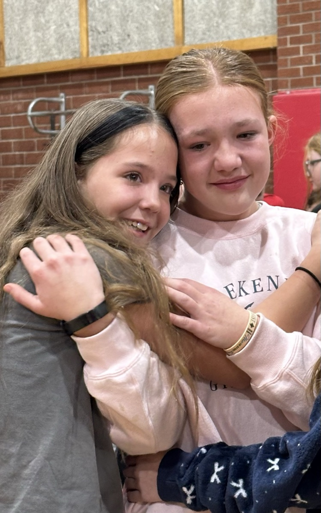 girls showing emotion