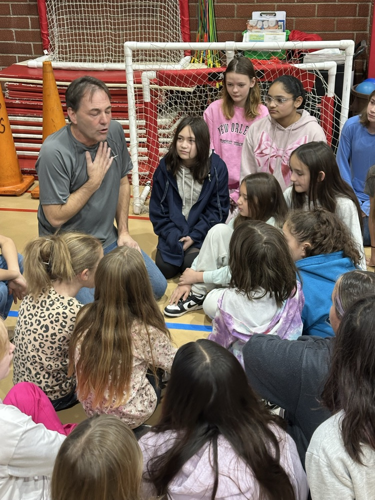 girls hearing the message