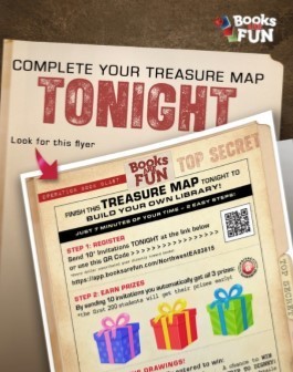 Book Blast Treasure Map