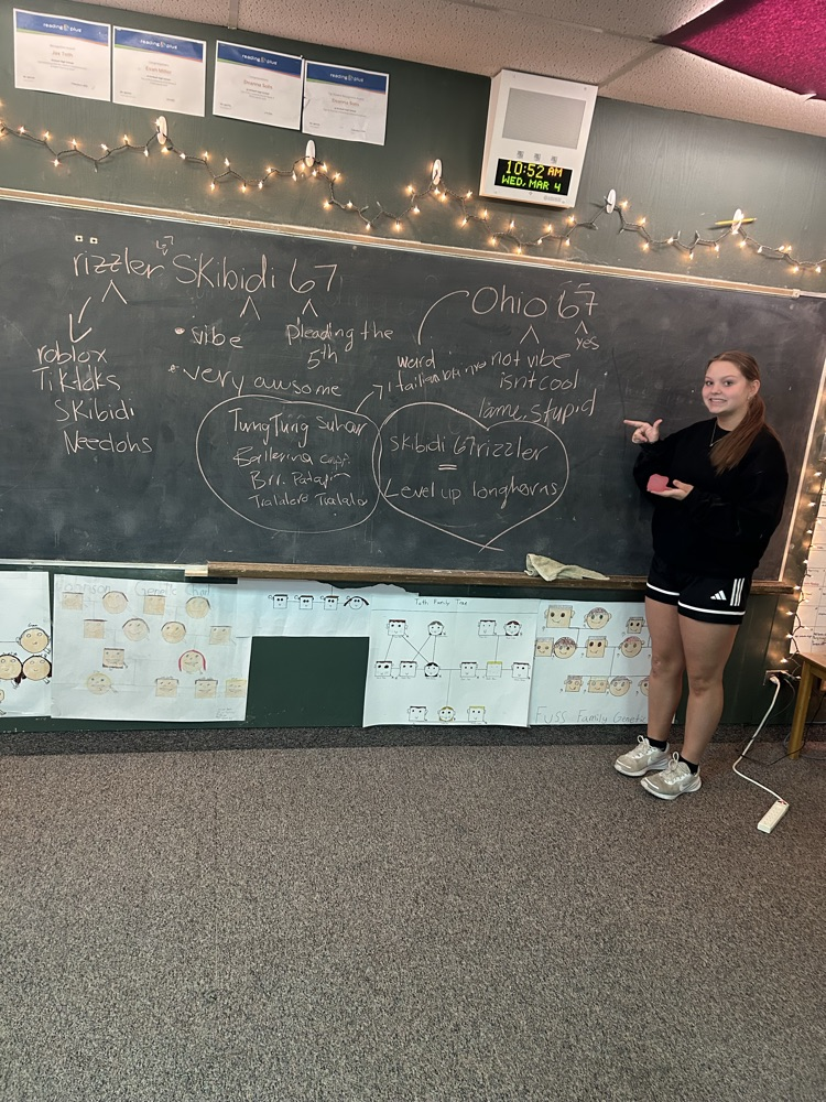 Miss Graves’s linguistic lesson notes