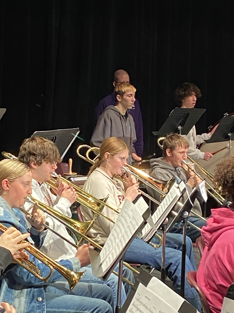 Parker Frederick, Karsyn Chesley, and Cameron McGinnis