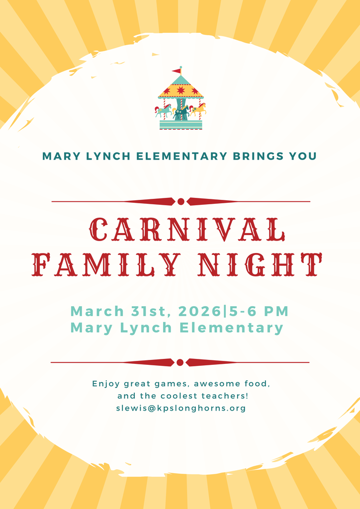 Family night March 31 5-6 pm