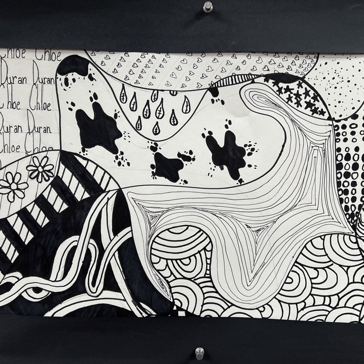 Chloe’s Zentangle