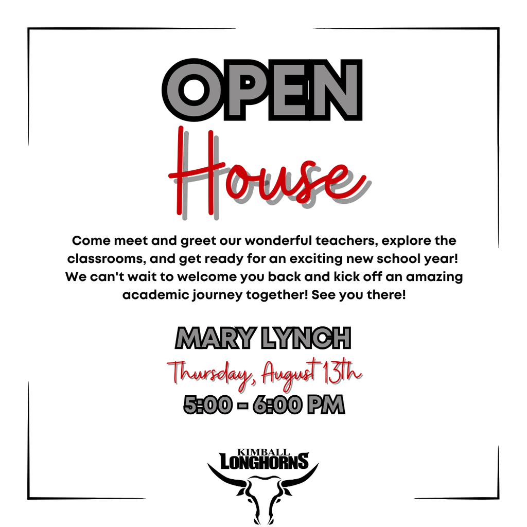 Open House Information