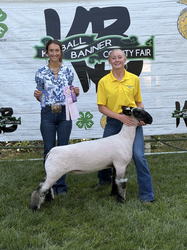 Kyndal Reich Reserve Showmanship Market Lamb