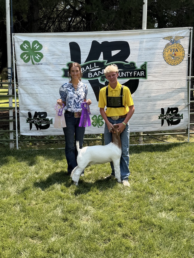 Britton Culek Grand Showmanship and Reserve Champion Market Goat 