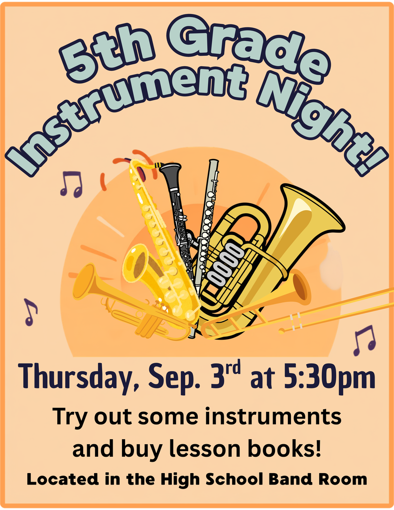 5th Grade Instrument Night