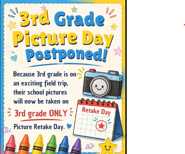 Picture day PostPoned
