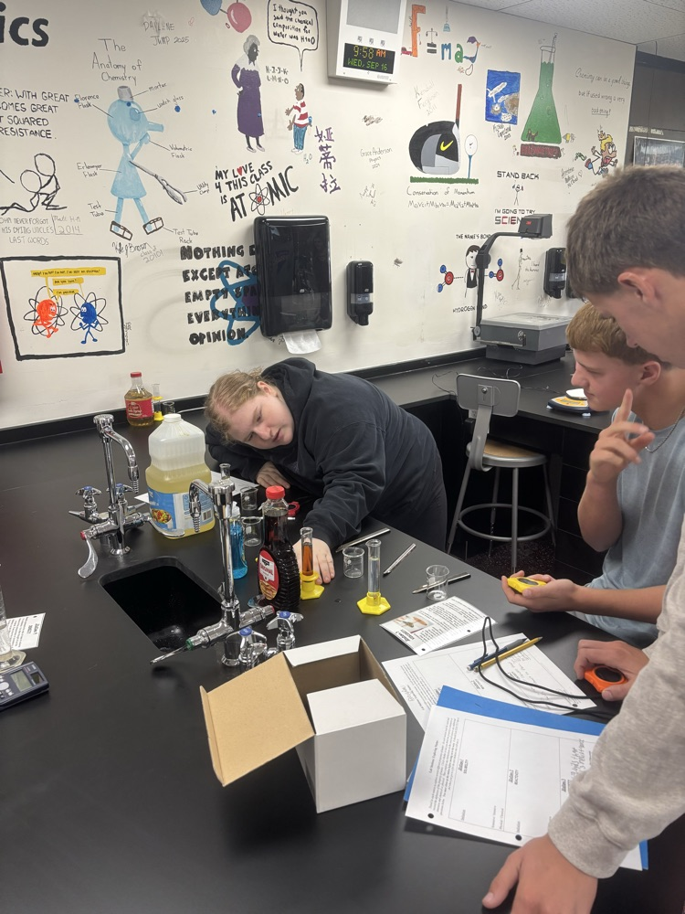 study viscosity of different liquids
