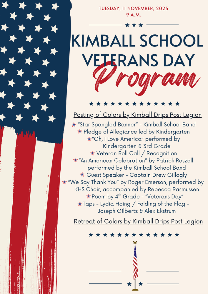 Veterans Day Program