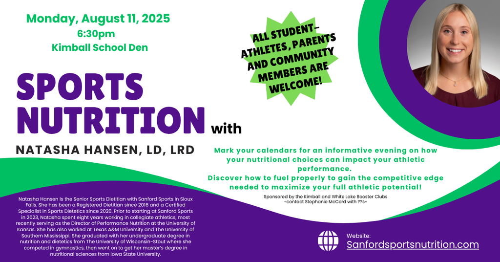 Sports Nutrition Poster