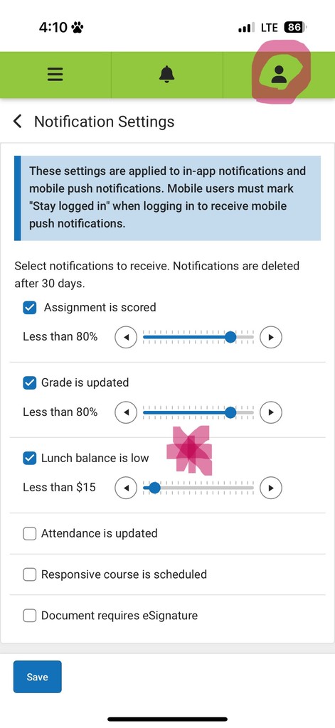 Notifications