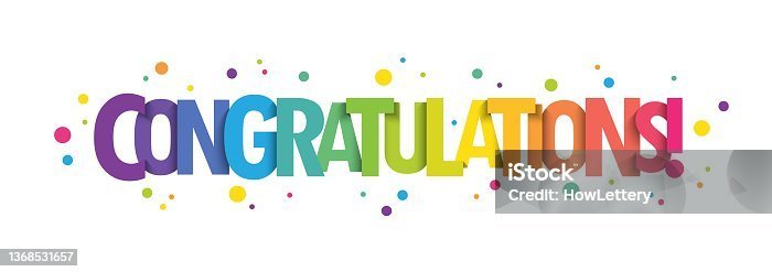 Congrats