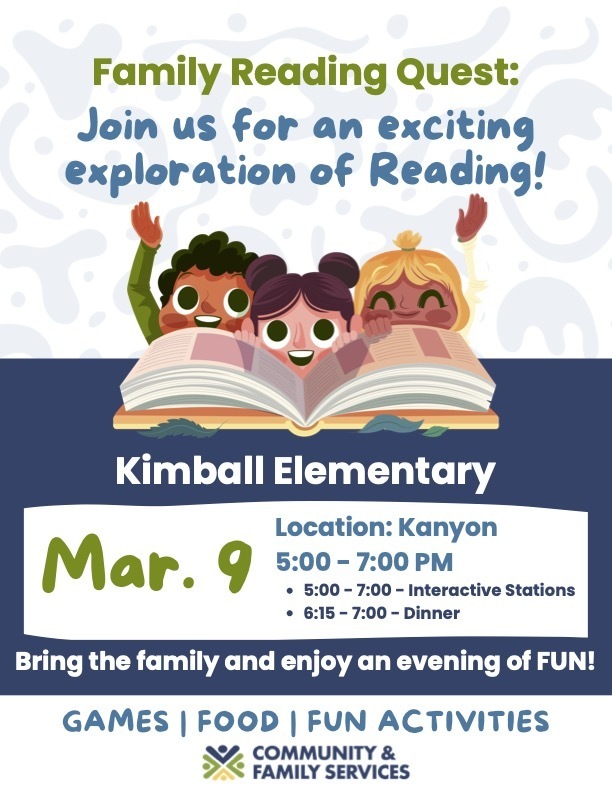 Kimball Reading Flyer
