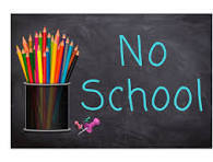 No School Reminder for March 19-20