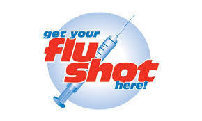 FLU SHOTS HERE PIC