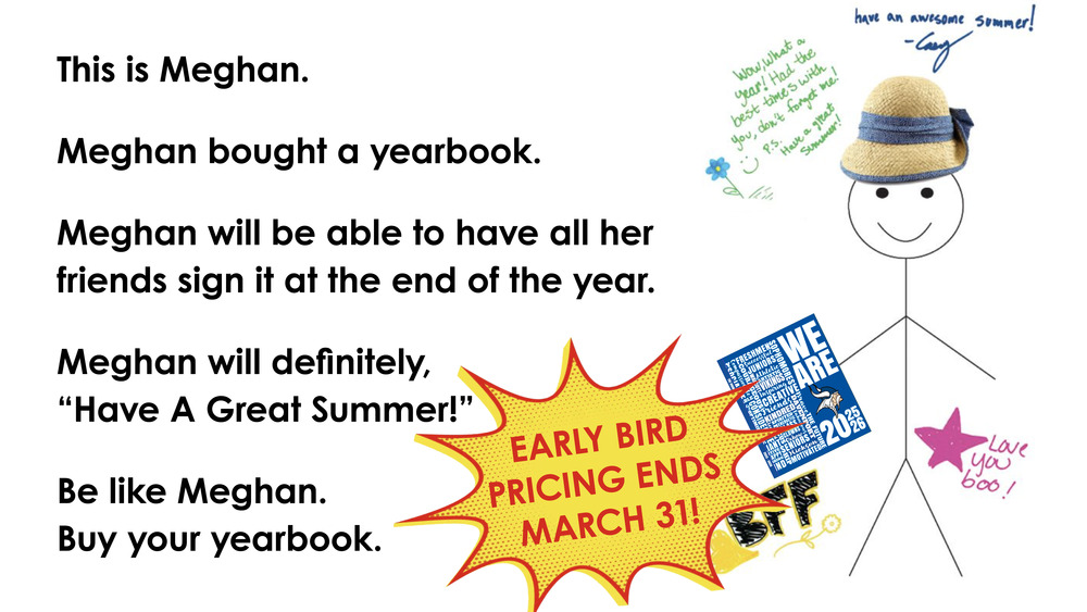 Yrbook sales