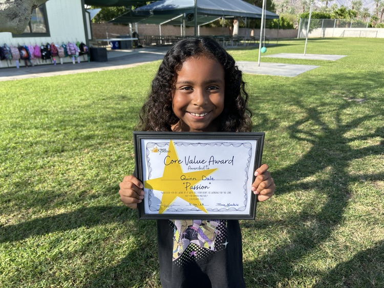 Congratulations to our Core Value of Passion recipient!!