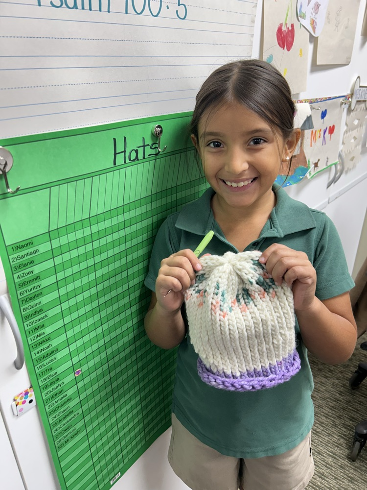 First hat completed ! Also finished second hat!