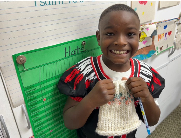 First hat and made a second!