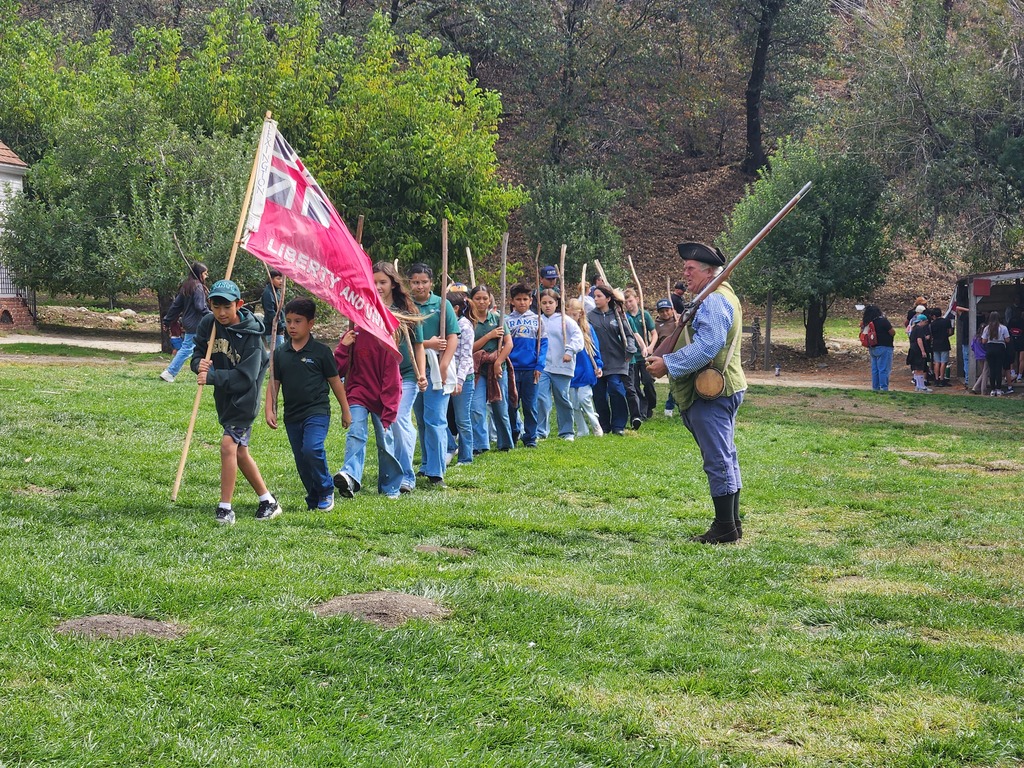 Marching and loading weapons (with sticks)