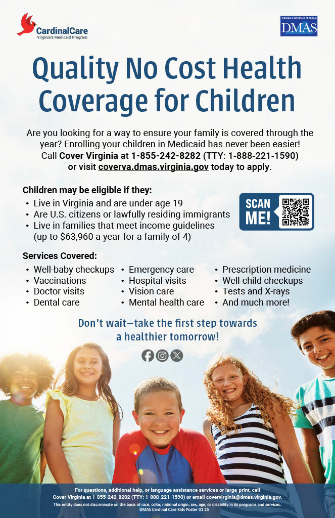 virginia cardinal care en