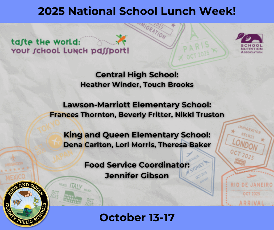 school lunch week 2025