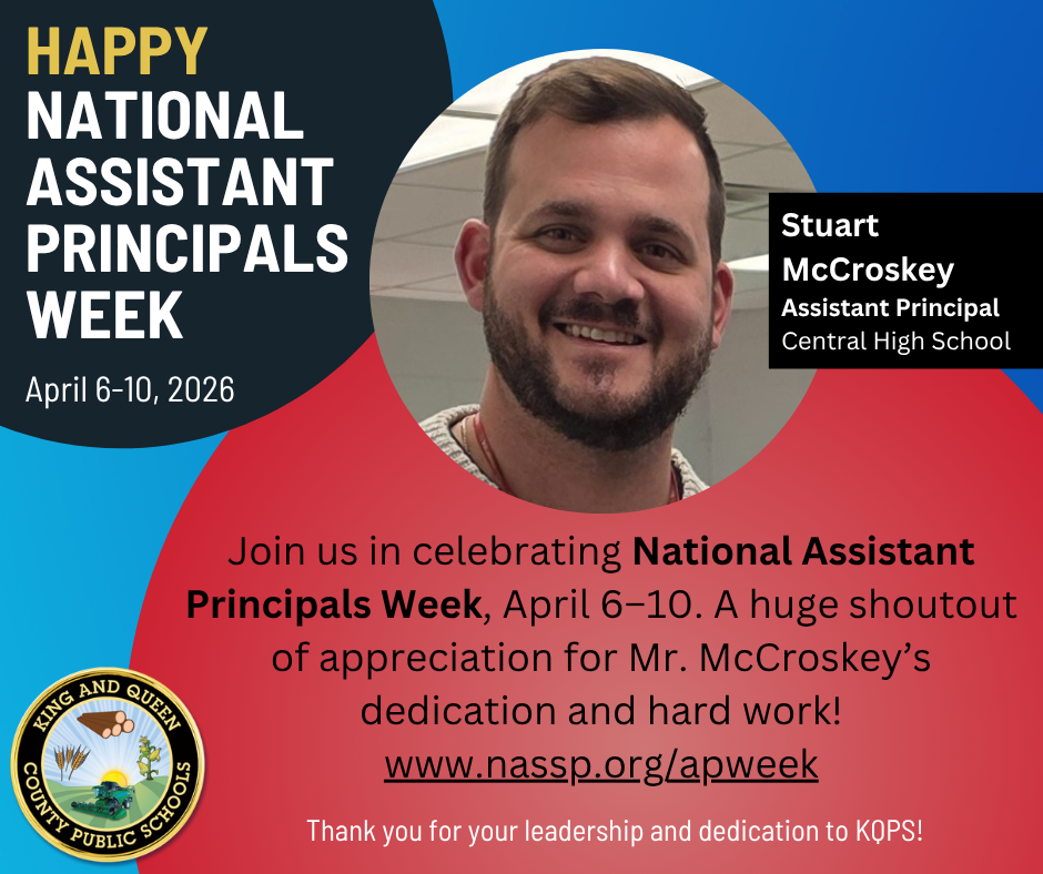 assistant principals week 2026 stuart mccroskey