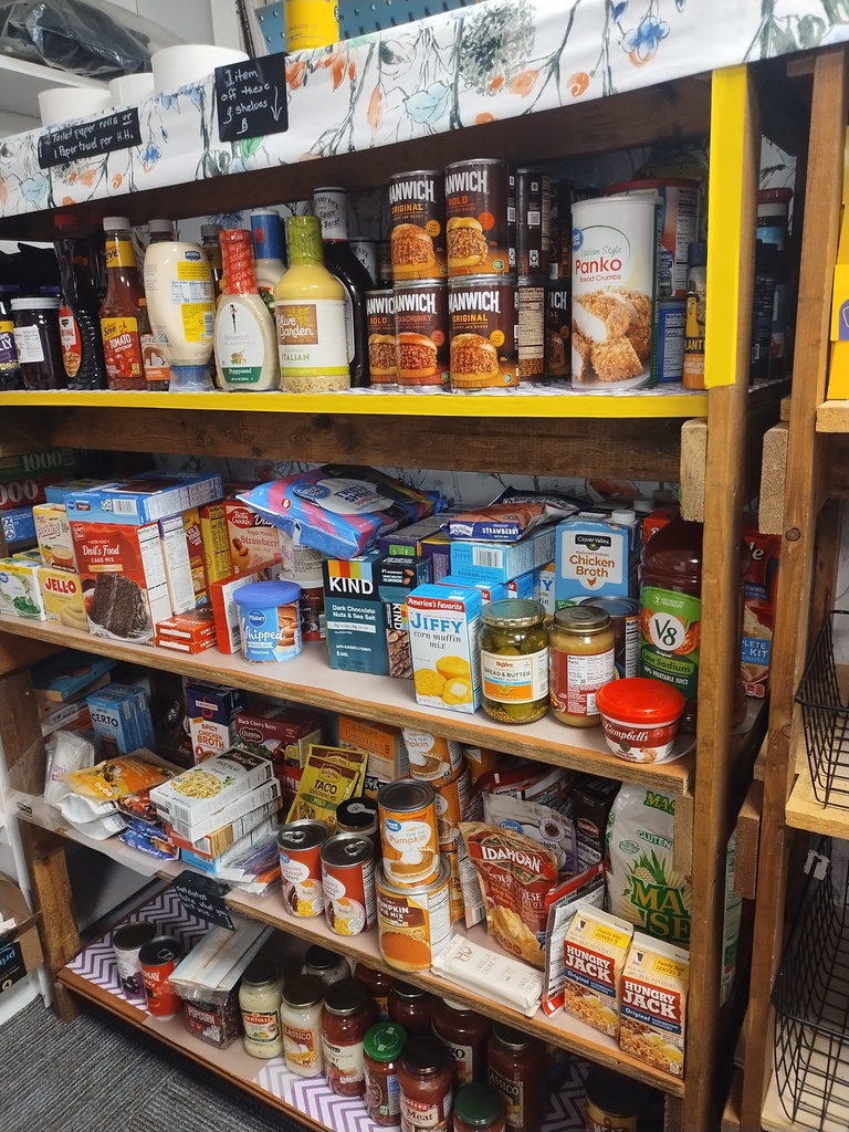Stocked shelves!