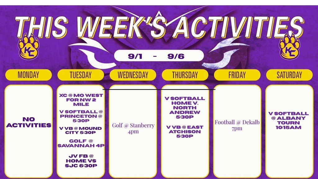 Sports Schedule