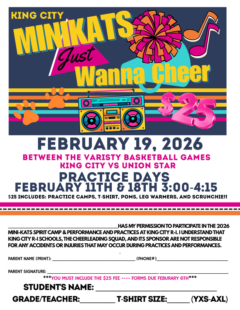 mini-kats registration DUE FRIDAY!!!