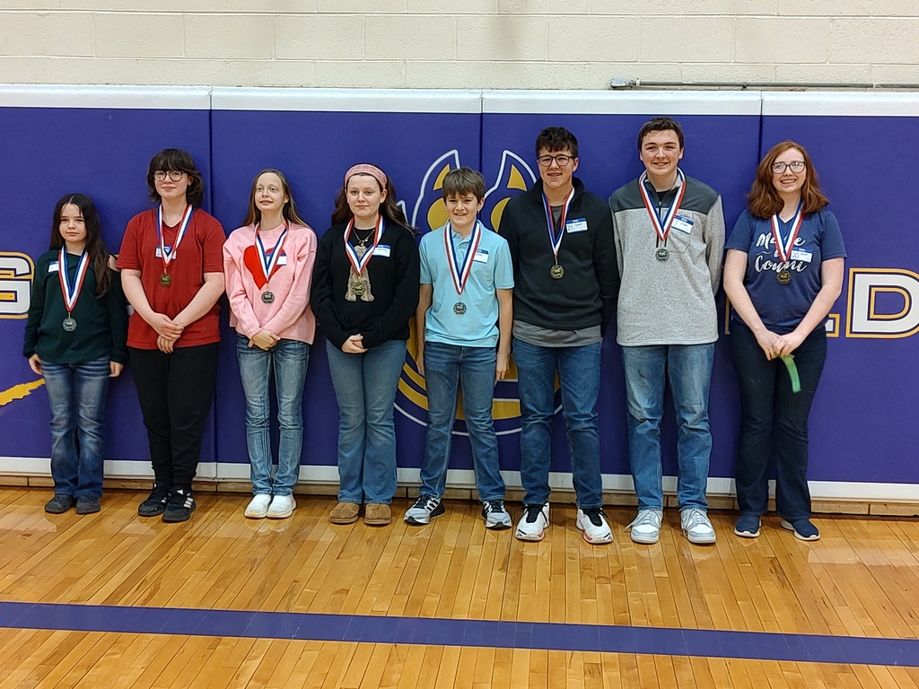 Gentry Co. Spelling Bee Written Winners