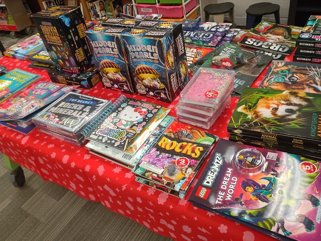 Come check out the book fair!