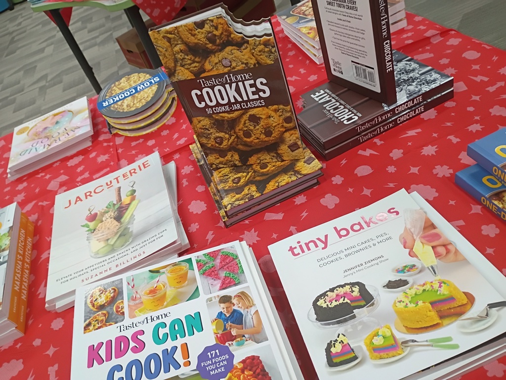 Come check out the book fair!