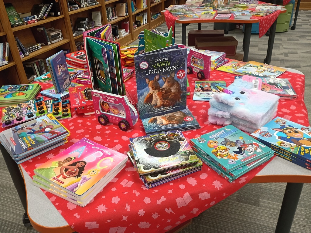 Come check out the book fair!
