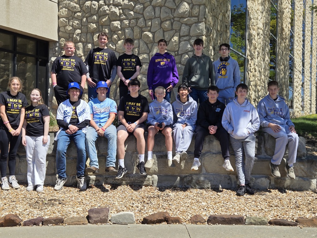 King City students pose on the UCM campus for Science Olympiad competition