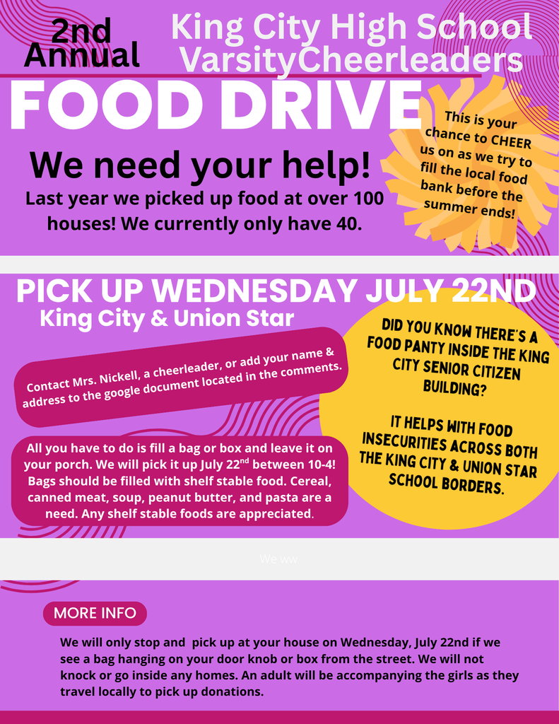 FOOD DRIVE